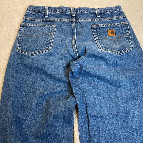 Carhartt Men's B17 DST Jeans Size 38x32 Vintage from December 2004 - Picture 8 of 16